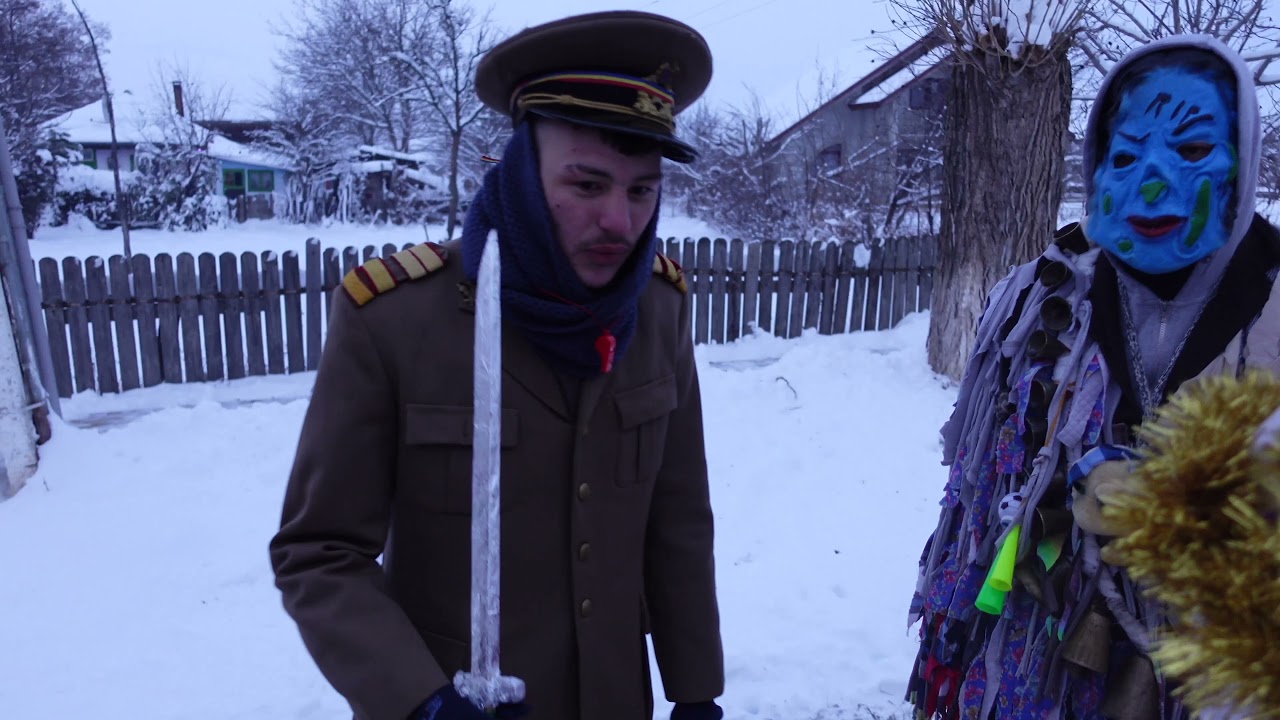 Datini si obiceiuri: Capra din Sculeni Iași 2021