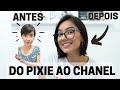 Minha experincia de transio do corte pixie para o chanel  tali genkawa