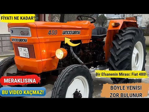 Traktörlerin Efsanesi Efsanevi Fiat 480'in Tüm Sırrı Bu Videoda! Türk Fiat 480 Fiyatı ve Özellikleri