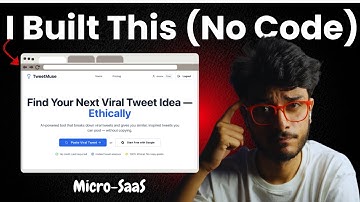 I Tried to Build a Micro SaaS in Just 1 Hour (With Free AI Tools)