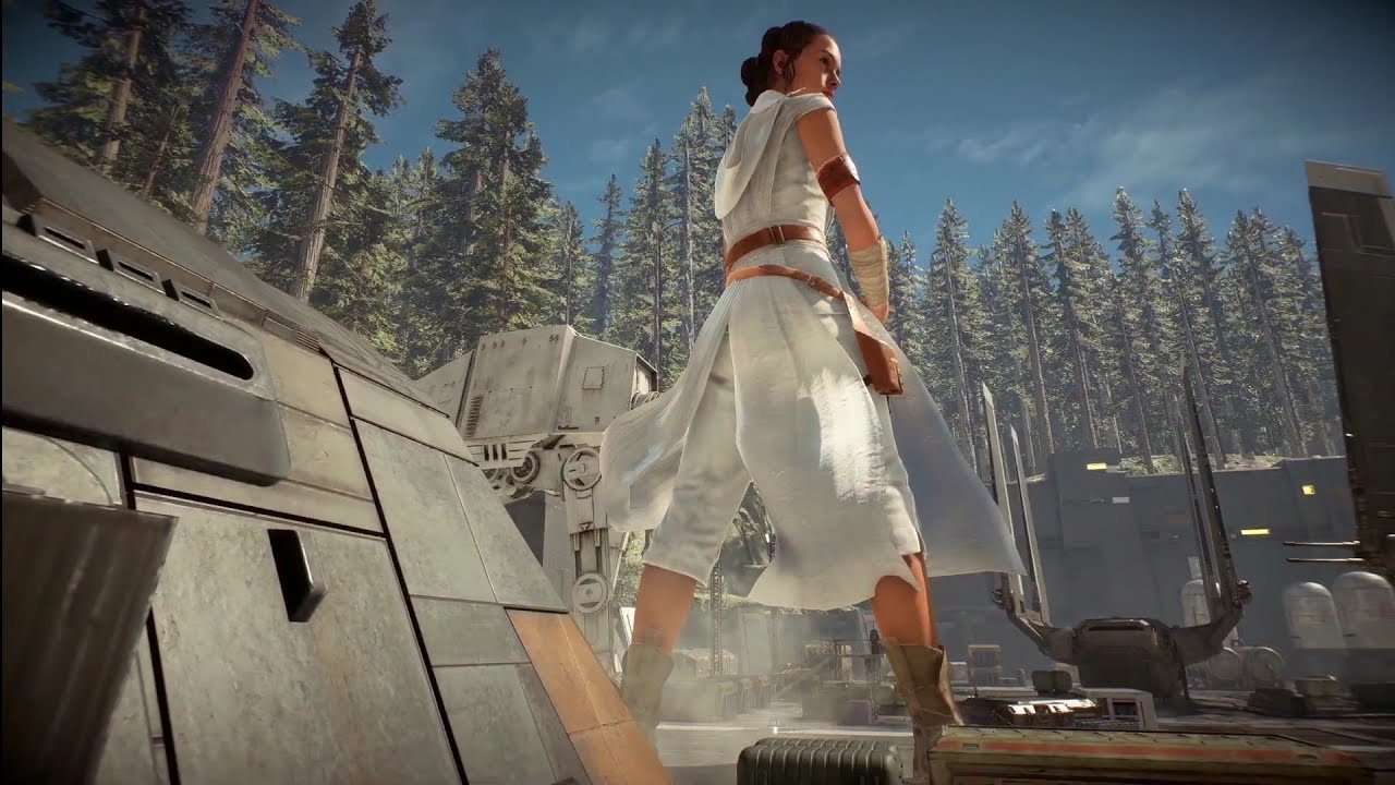 Giantess Rey on Endor - YouTube.