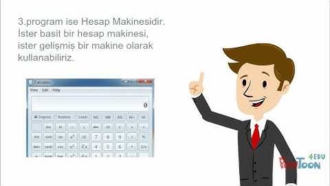 Bilgi ve İletişim Teknolojileri Ders 8 Donatılar Menüsü