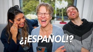 My mom learned Spanish to speak with my girlfriend! 🇲🇽 🇩🇪