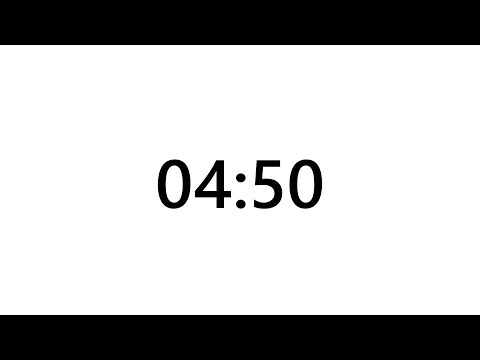 Timer for 4 minutes and 50 seconds