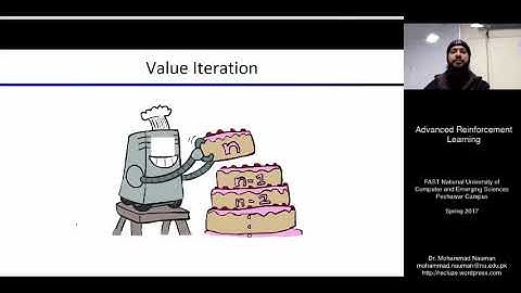 Reinforcement Learning 08 - Value Iteration, Q-values,  (Urdu)