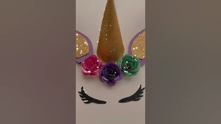 Unicorn Birthday Party DIY #shorts #youtubeshorts #diybirthdaydecorations