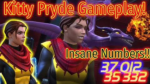 5 Star Kitty Pryde Act 7 Gameplay Crazy Utility/Damage! Very Fun To Use| Marvel Contest Of Champions