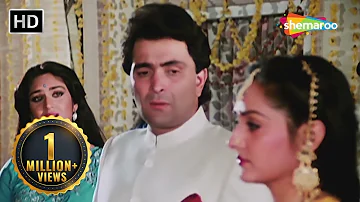 Mere Aansuon Seekh Lo Muskurana | Rishi Kapoor | Meenakshi | Gharana (1989) | Bollywood Sad Songs