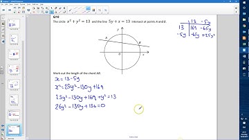 Q10 Equation of a circle