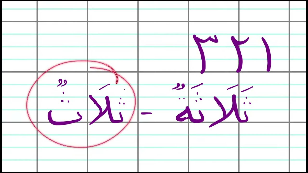 Les chiffres en arabe (Leçon 8)