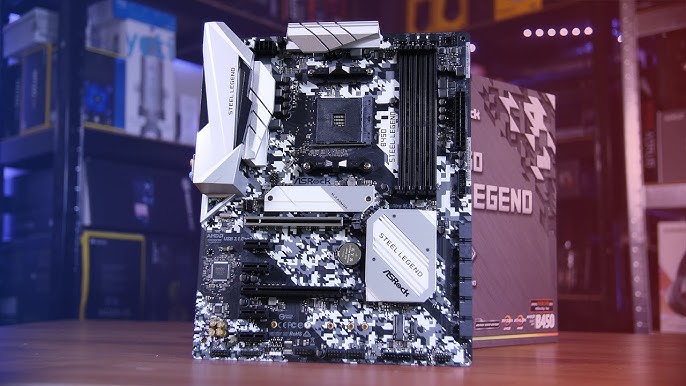 ASRock B450 Steel Legend Series Motherboards - YouTube | ATX-Mainboards