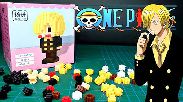 #8 merakit SANJI ONE PIECE | nano block Yang Pin 502pcs