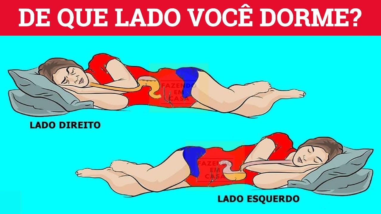 O que Acontece se Você Dormir do LADO ESQUERDO? Descubra Agora ...