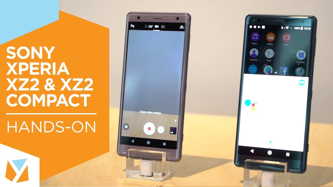 Sony Xperia XZ2, XZ2 Compact Hands-On - YouTube