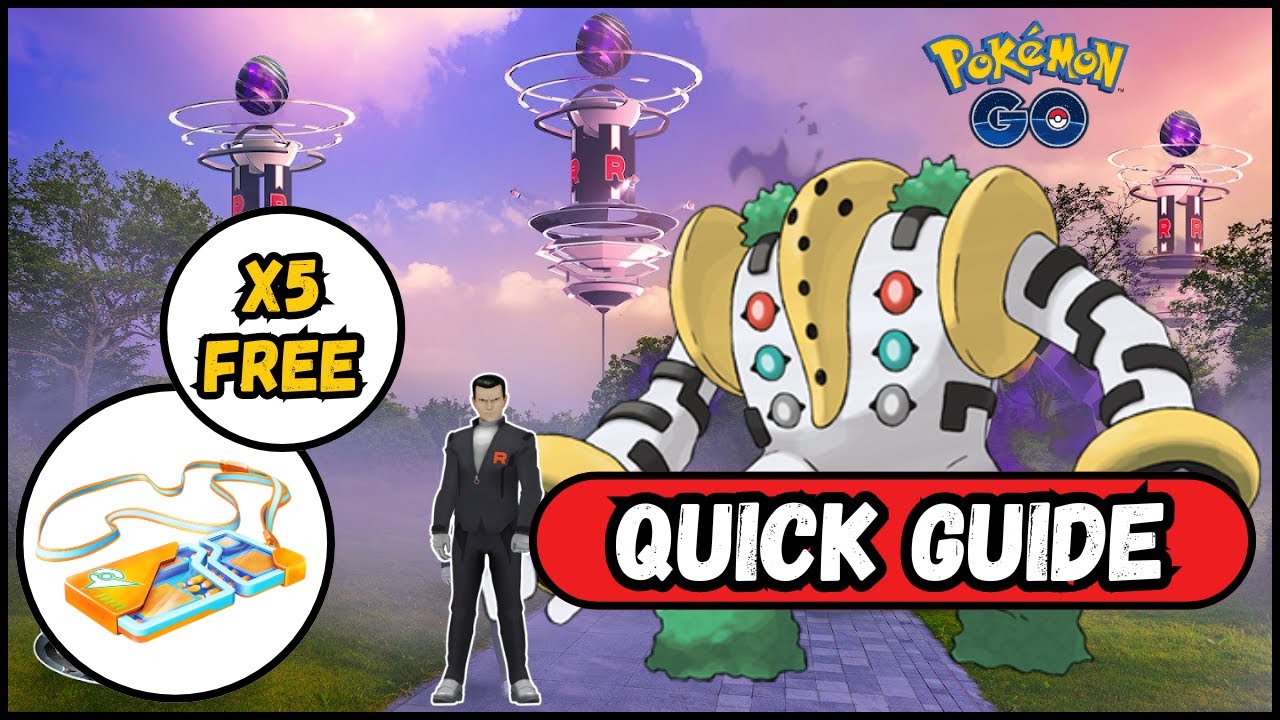 SHADOW REGIGIGAS Raid Guide - 1/10 Shiny Odds and FREE Raid Passes for this Raid Day in Pokémon GO!