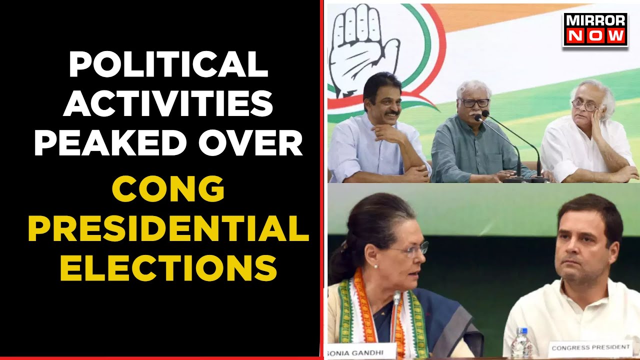 Ahead of Congress Presidential Elections, KC Venugopal At Sonia's Home | Latest News