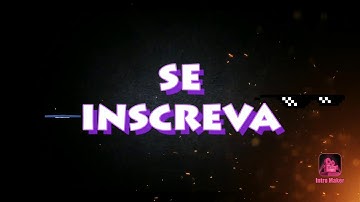 Nossa intro do nosso primeiro video