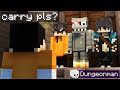I Carried Powliner, Intrests &amp; GoodGuyKev in Dungeons... (Hypixel Skyblock Dungeonman #24)