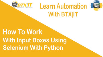 How to enter value in textbox using selenium webdriver python Lesson#11 Urdu/Hindi