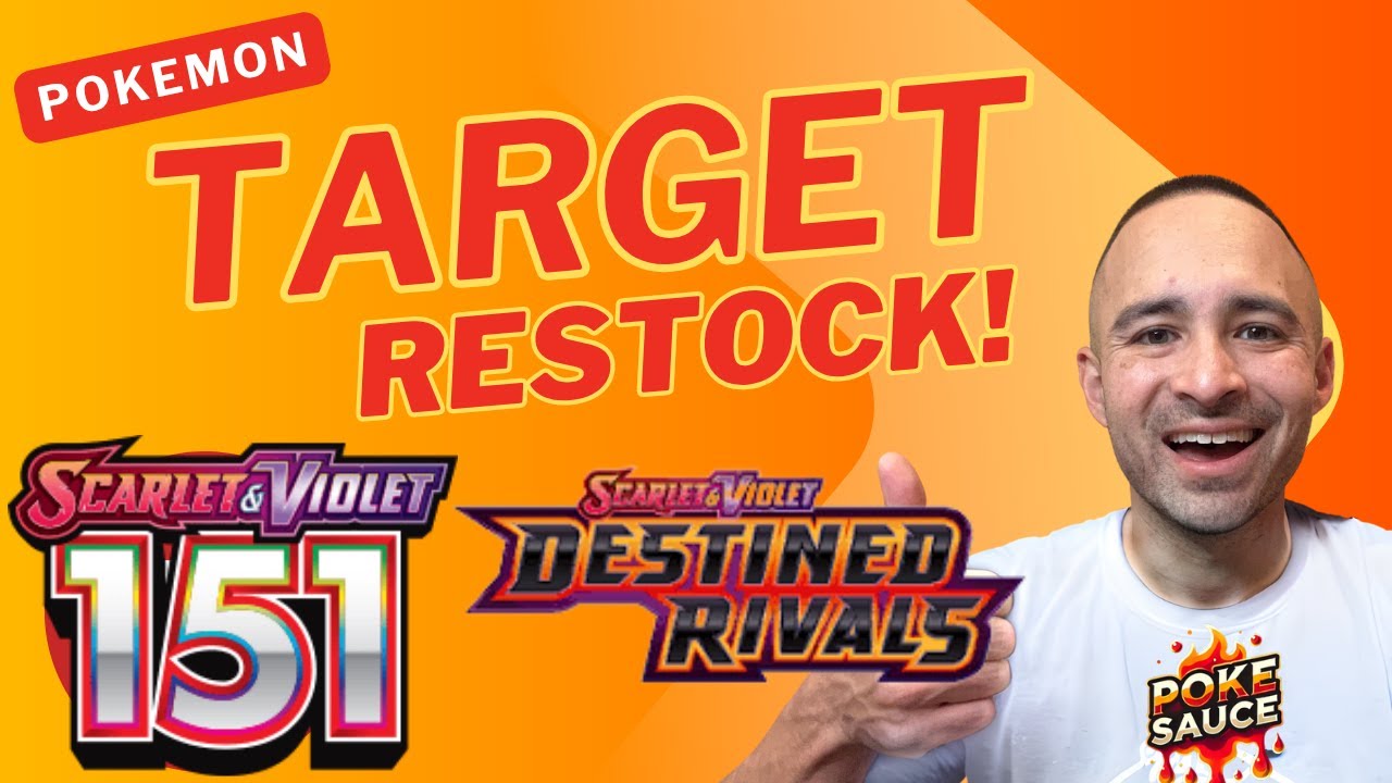Target Restock Haul! Destined Rivals Booster Bundle + 151 Mini Tin LIVE ...