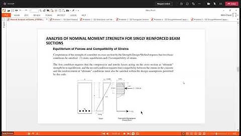 Flexural Analysis of Beams STRENGTH DESIGN METHOD INTRO Jun  18,2021