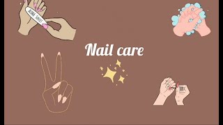 روتين العناية بالأظافر | A nail care routine??