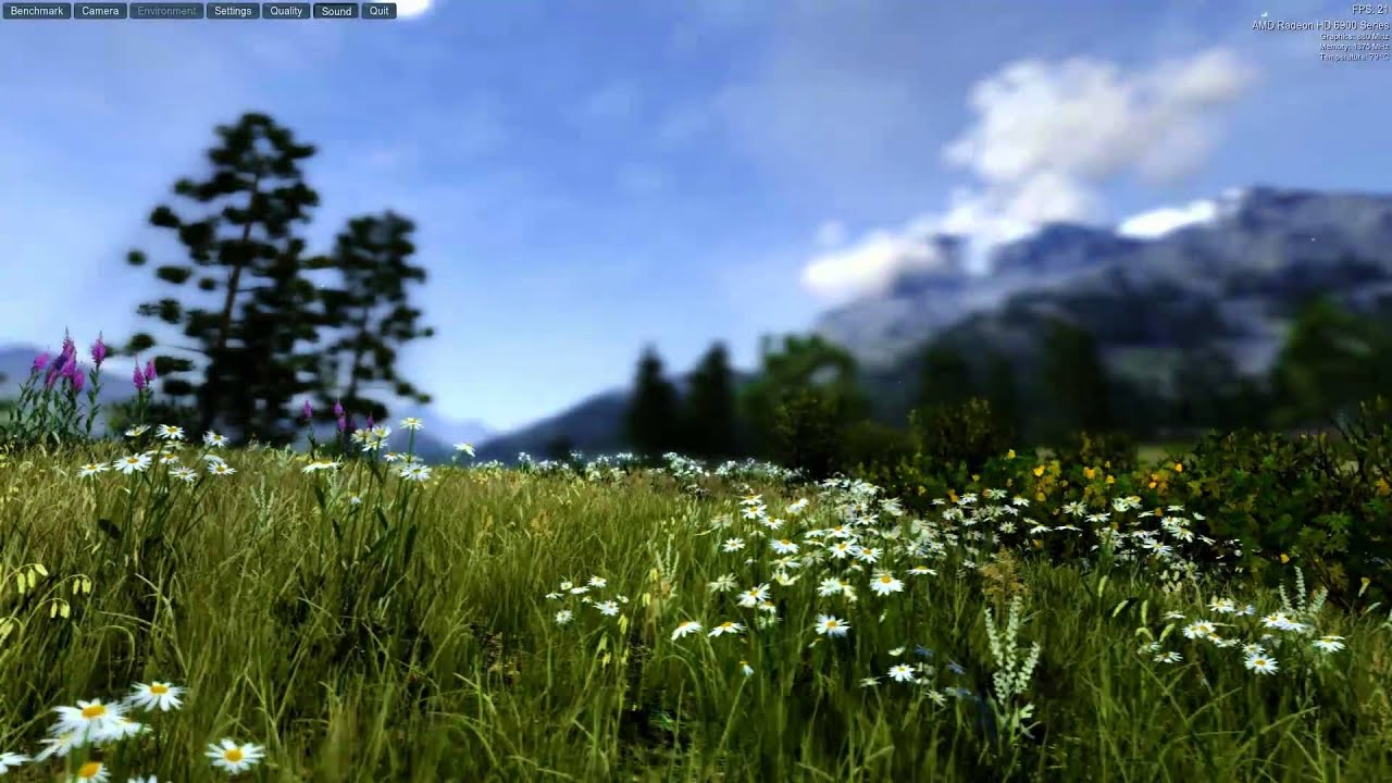 Unigine Valley Benchmark Test 1080p - YouTube