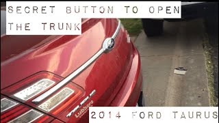 Secret Button on Ford Taurus???
