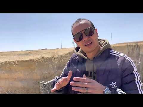 فيديو لأعمال مبانى الطوب الاسمنتى للسور لعمارة سكنية ببيت الوطن بالتجمع الخامس