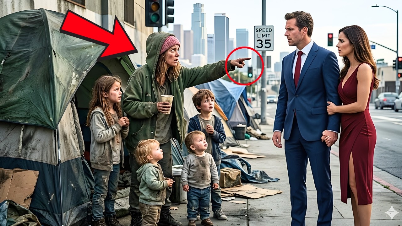 ENCONTRÓ A SU EX VIVIENDO EN LA CALLE CON 5 HIJOS TRAS 6 AÑOS... ¡SU REACCIÓN LO CAMBIÓ TODO!