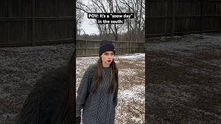 Pov: It’s A “Snow Day” In The South! (Or…Ice Day) #Millennials #Relatable