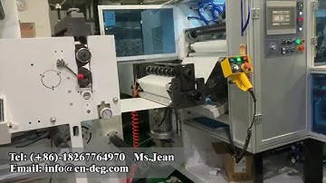how does Automatic high speed label paper slitter rewinder  machine work