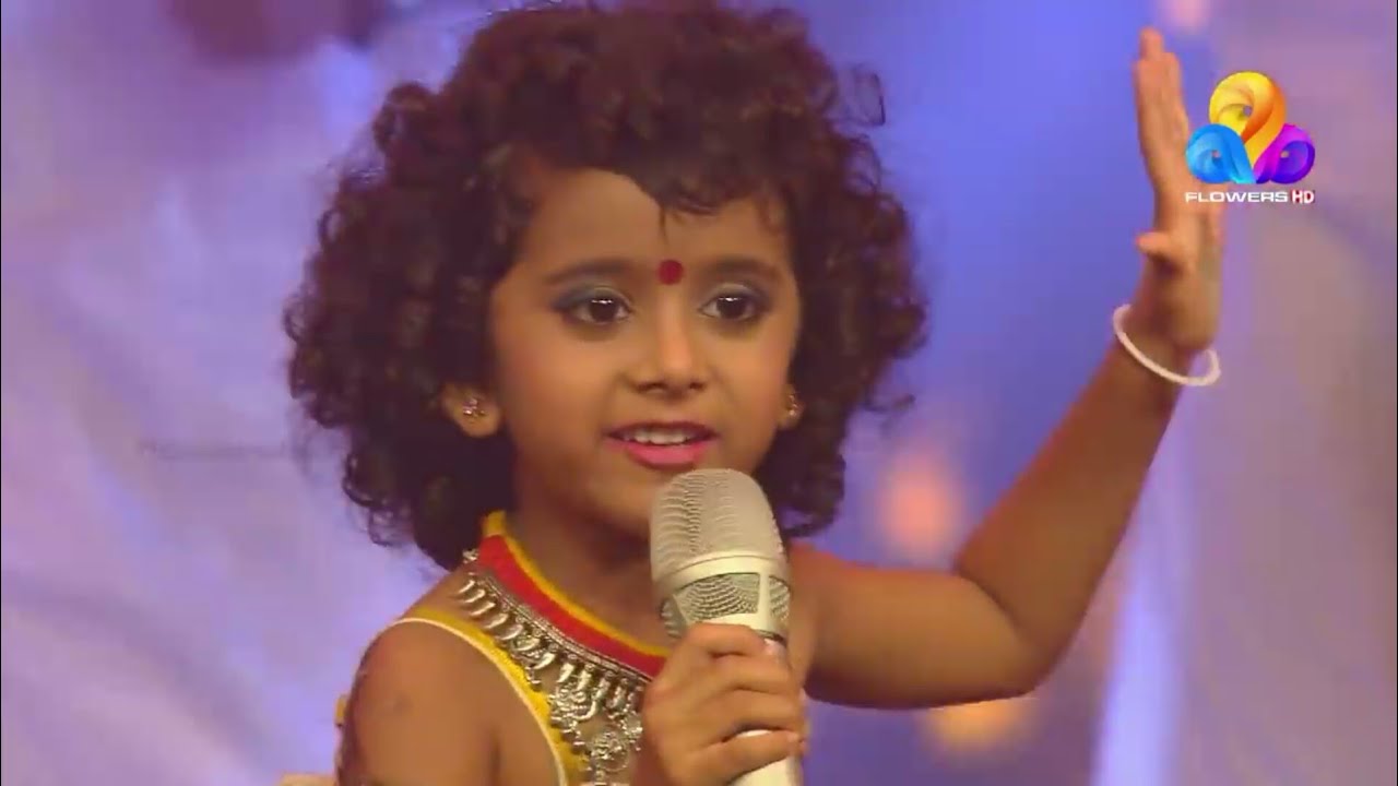 Ananya Nair Maalamalalooya Song Cute Flowers TV Top Singer