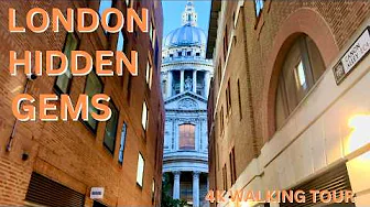 A Quirky Walk Through London’s Best-Kept Secrets! 🇬🇧 London Walking Tour 2024 Virtual Tour 4K HDR