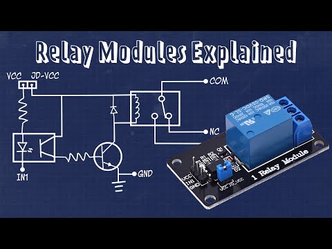 Connecting a Relay Module to a Microcontroller