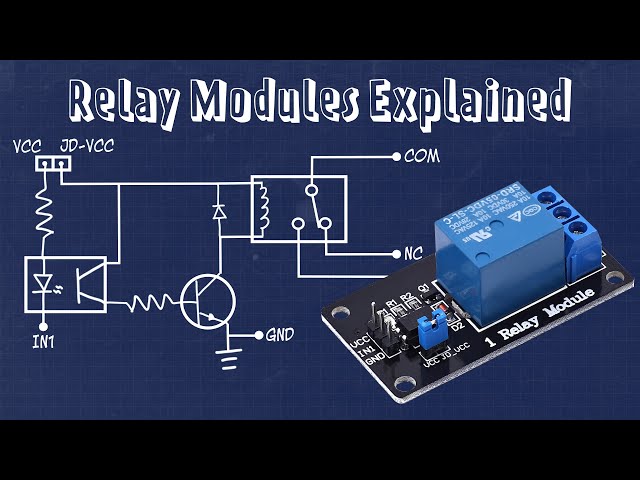 Connecting a Relay Module to a Microcontroller class=