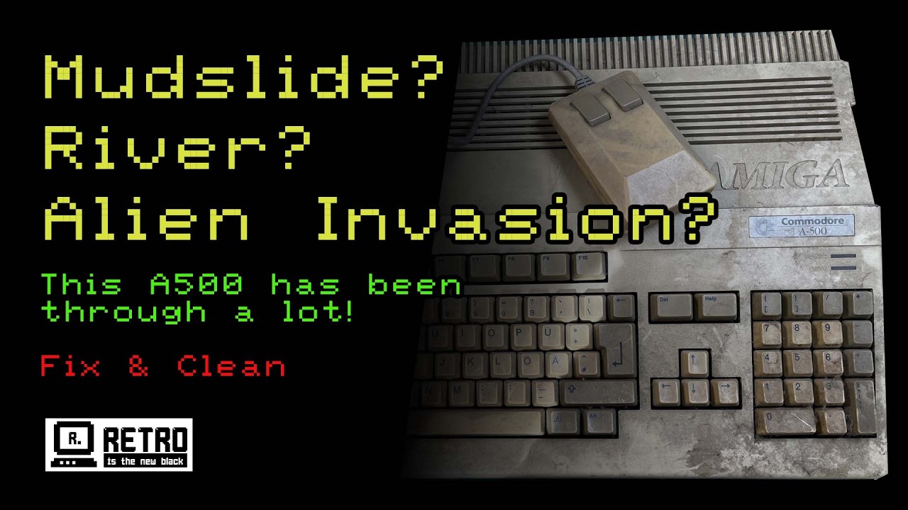 Swamp 500 — самая грязная Amiga, которую я когда-либо видел. Будет ли она работать... #pcbway #am...