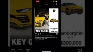 Key Glock Have Over 1 Million In Cars  add It Up 