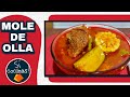 Cómo hacer MOLE de OLLA 😋😋😋 o CALDO ROJO de RES ❗❕❗