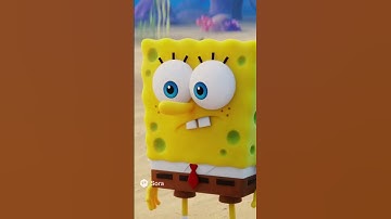 SpongeBob This is Sora AI#SoraAI #chatgpt #SoraEdit #AIshorts #MadeWithSora