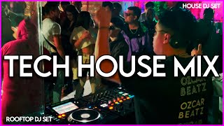 2024 TECH HOUSE MIX - HOUSE ROOFTOP DJ SET