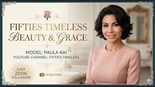 🔥 Fifties Timeless Beauty & Grace | Over 50 & UNSTOPPABLE 💃 Paula Kai’s Fitness, Glow-Up &