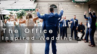 World's Best Wedding Reception - The Office Grand Entrance Recreation of Pam and Jim's Wedding