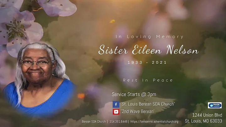 In loving memory of Sister Eileen Nelson