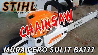 STIHL chainsaw 20 inches ( clone/generic ) from shopee by Terroy TV 5,801 views 11 months ago 10 minutes, 11 seconds