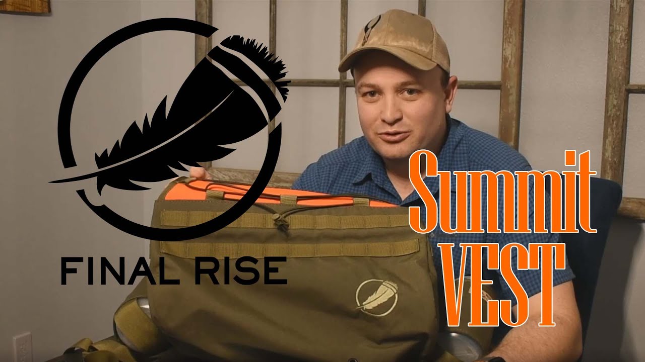 Palouse Uplander Review of Final Rise's Summit Vest YouTube