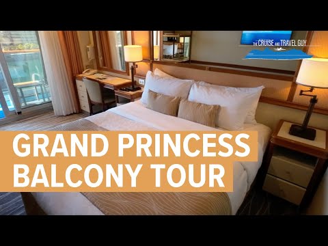 Grand Princess Balcony B306 Room Tour Video Thumbnail