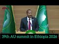 39 AU Gipfel In Äthiopien Addis Abeba 2026 Afrikanische Union 39 AU Gipfel In Äthiopien Addis Abeba 2026 Afrikanische Union