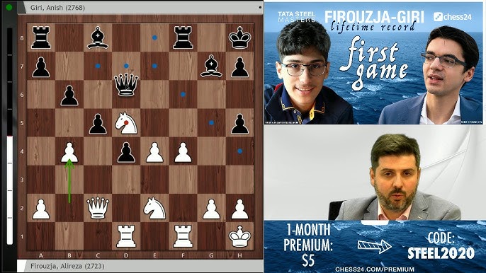 chess24.com on X: Both Magnus Carlsen and Alireza Firouzja missed