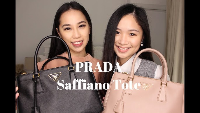 Which Size Prada Galleria Tote Should You Buy • Petite in Paris